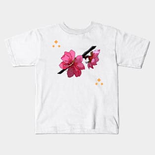 Peach Blossom Kids T-Shirt